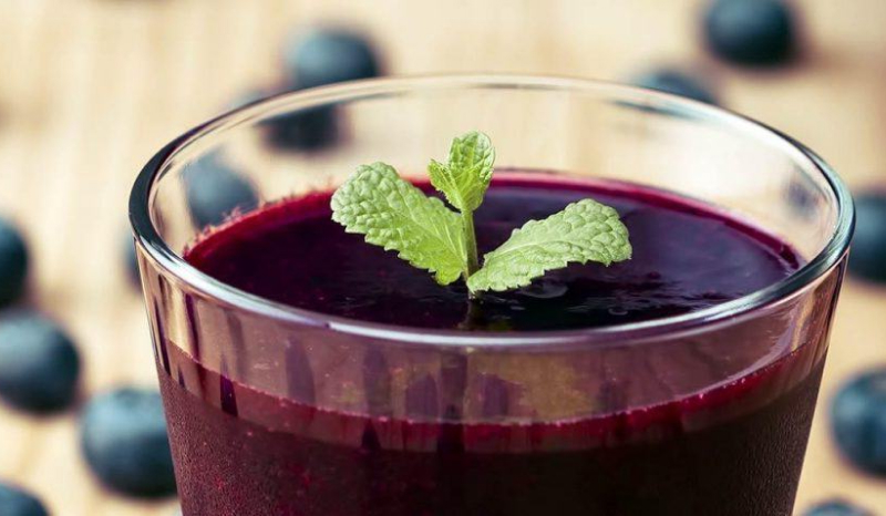 Acai blueberry smoothie