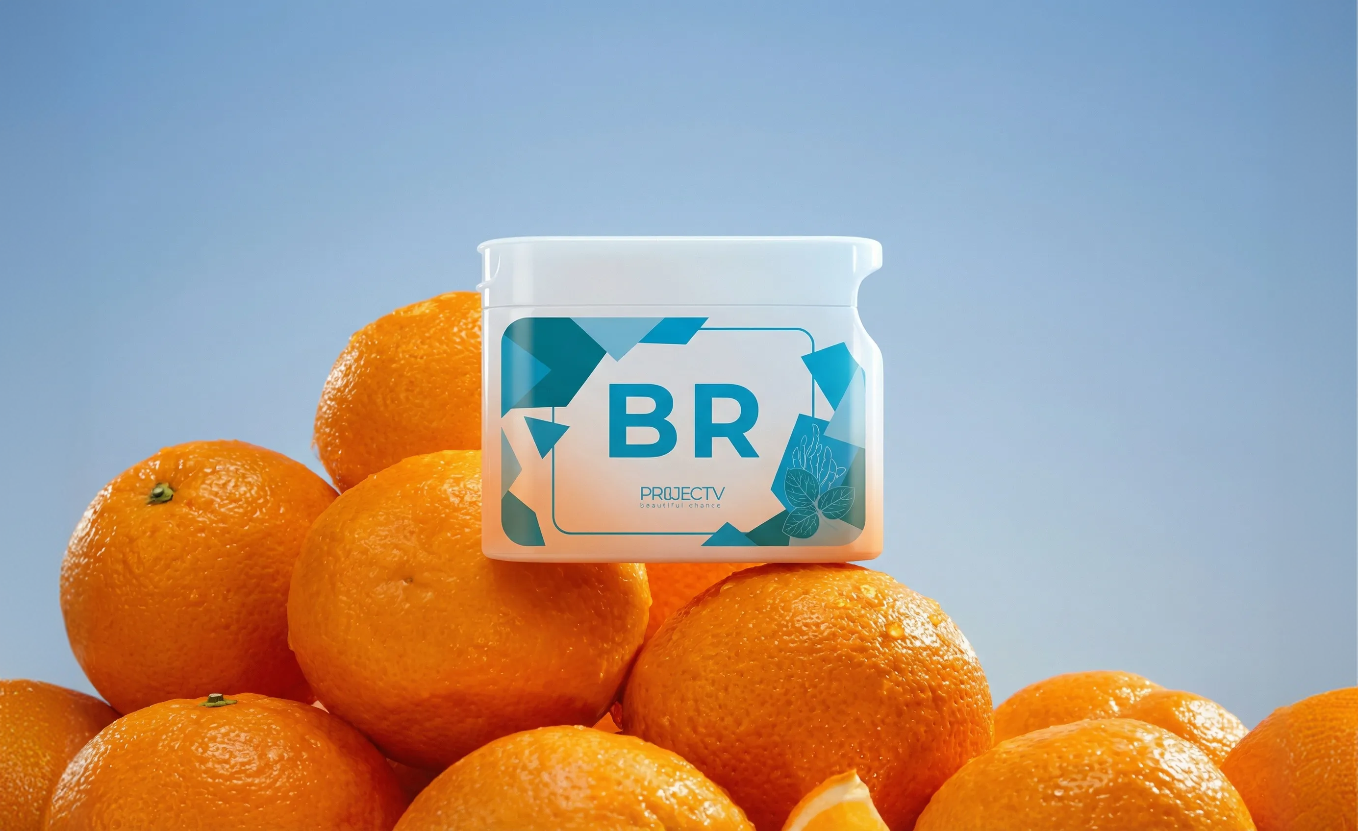 BR jar with mandarins