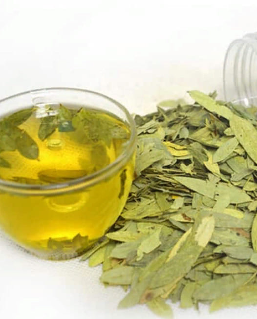 Herbal leaf tea infusion