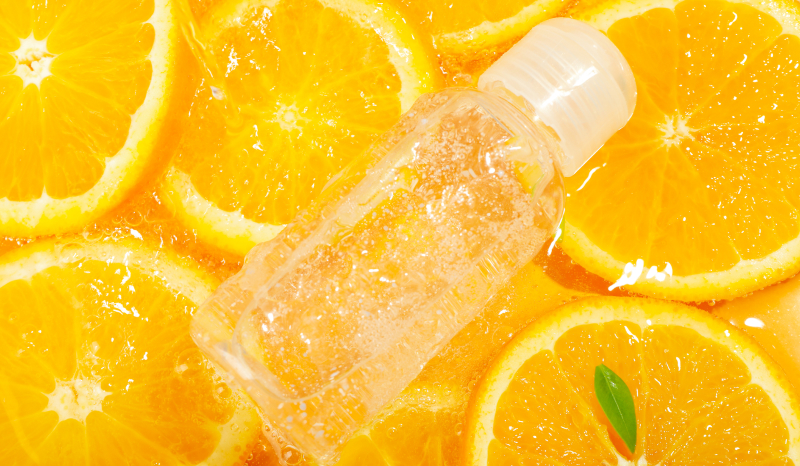Orange vitamin c serum